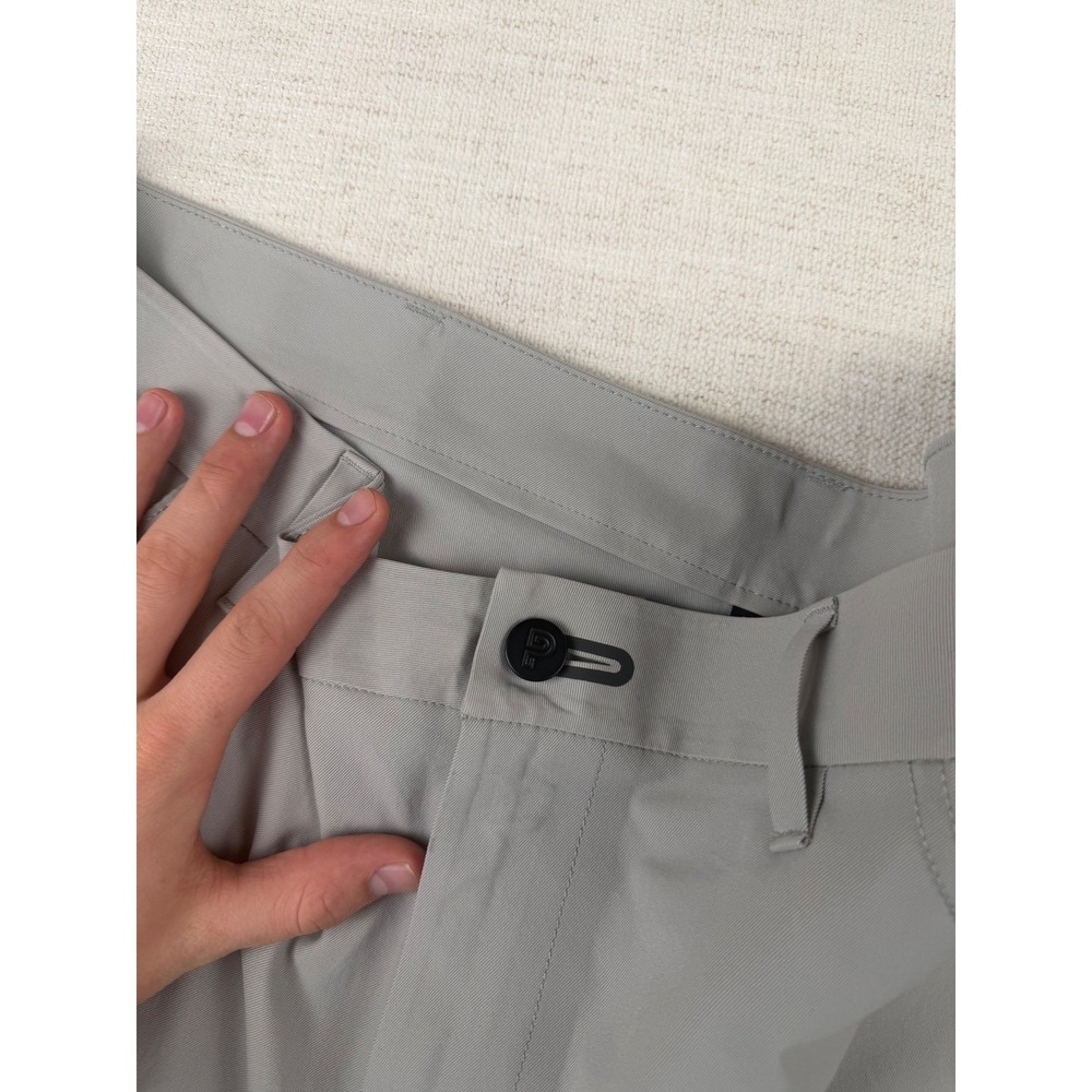 Public Rec All Day Every Day Pants Mens 38x32 Light Grey Straight Chino Tech - Picture 11 of 12